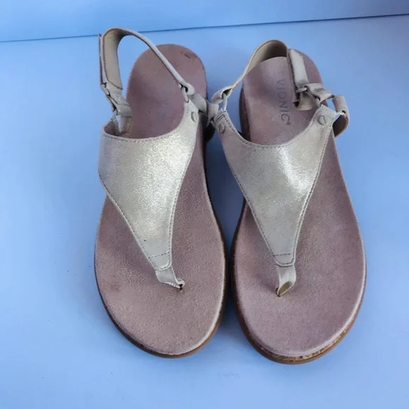 Vionic Women's Cream Sandals - Picture 6 of 12